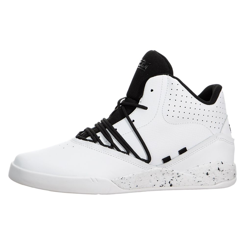 Baskets Supra Estaban Blanche Noir White/Black-White Femme | INC-35724658